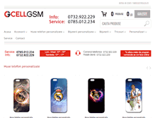 Tablet Screenshot of cellgsm.ro